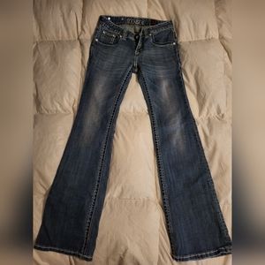 Girl Rock & Roll Blue Jeans size 12
